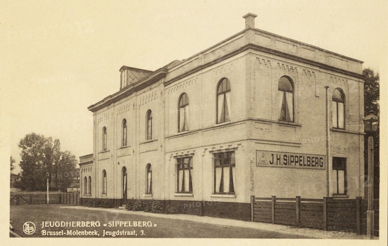 Belgium, Brussels, The Jeugdherberg Sippelberg