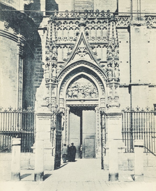 Sevilla, Cathedral, Puerta del los Palos, Spain