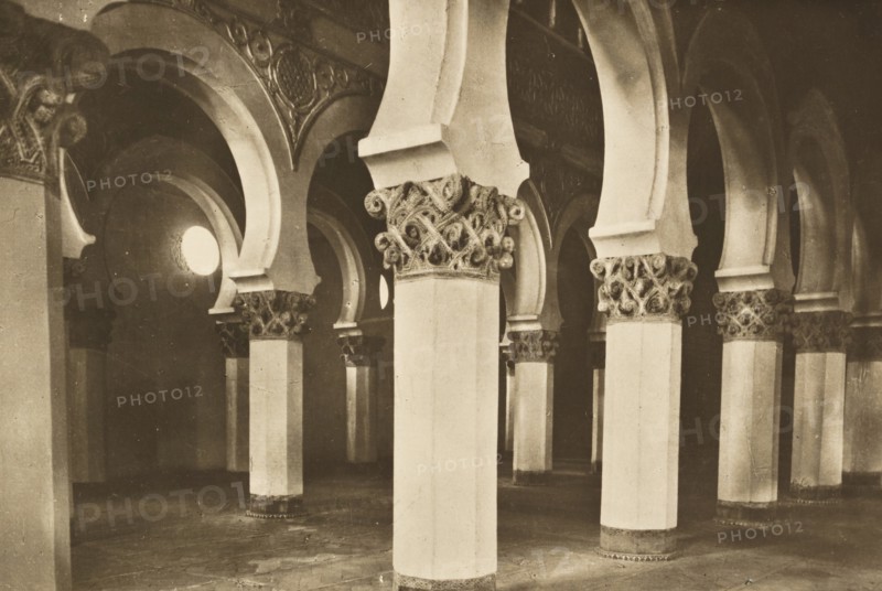 Synagogue of Santa Maria la Blanca in Toledo, Spain