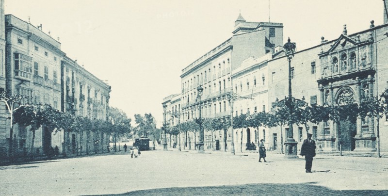 Valencia, Plaza de Tetuan, Spain