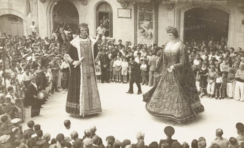 The gegants of Vilafranca del Penedes