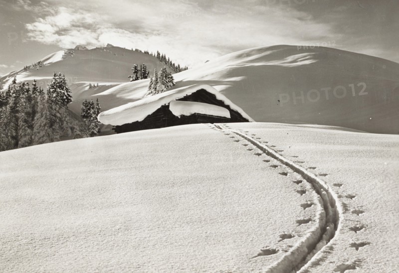 Adelboden, Switzerland, Christmas 1958 circa