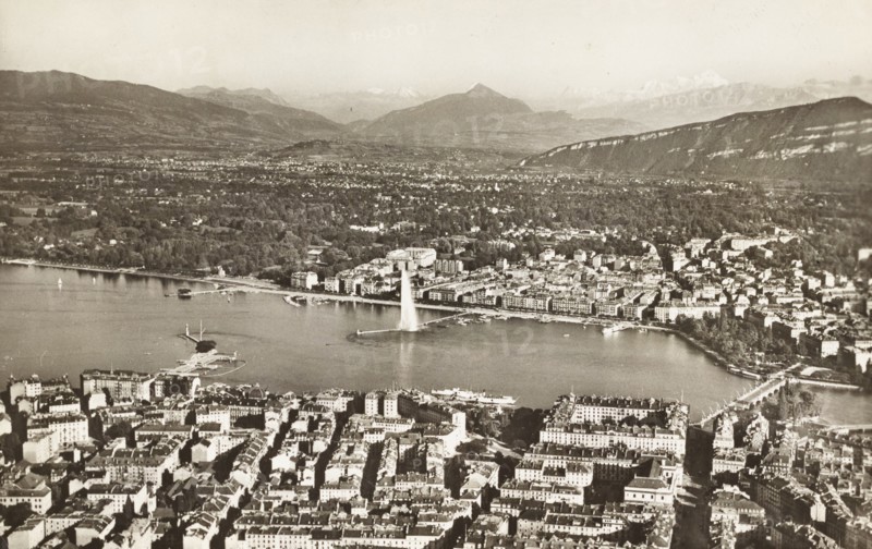 View of the city of Geneva, Switzerland