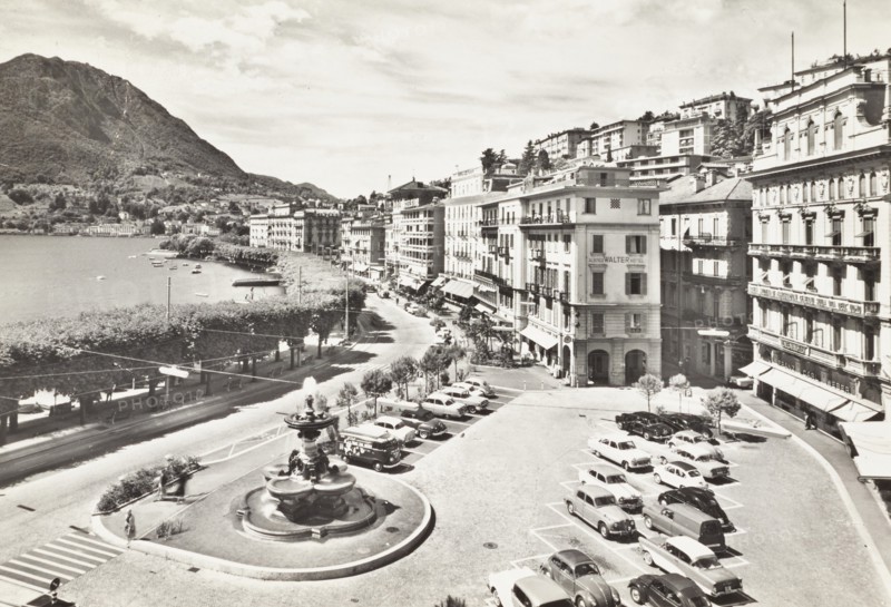 View of Lugano