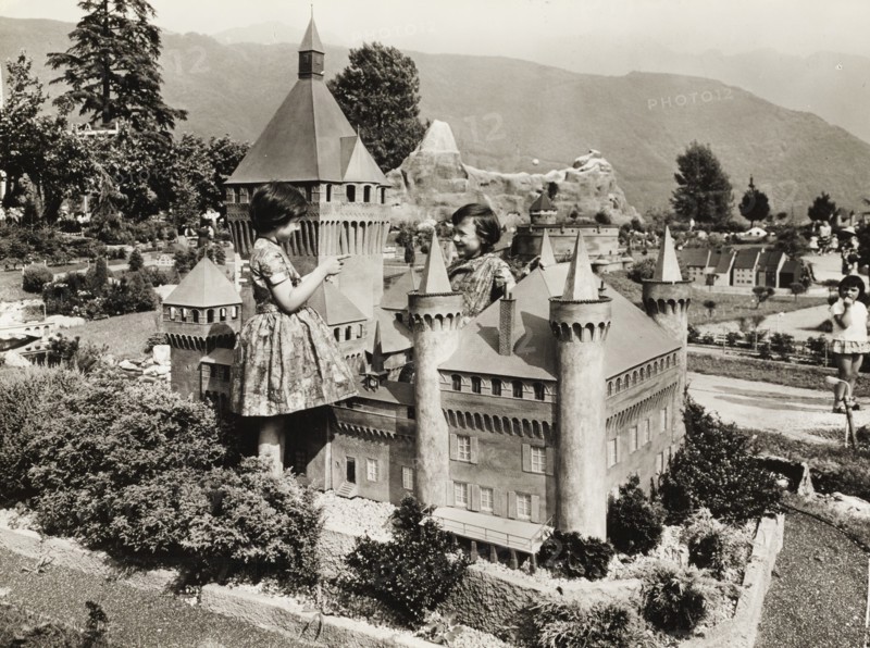 The famous Swissminiatur open-air park located in Melide