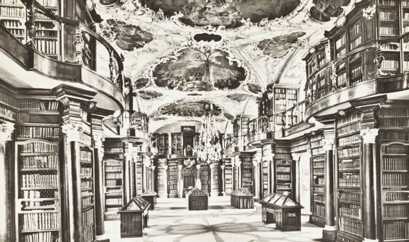 Library of the Abbey of Sant Gallen, Stiftsbibliothek Sant Gallen, Switzerland