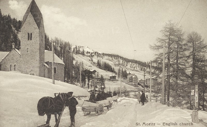 English Church in Saint Moritz, Switzerland