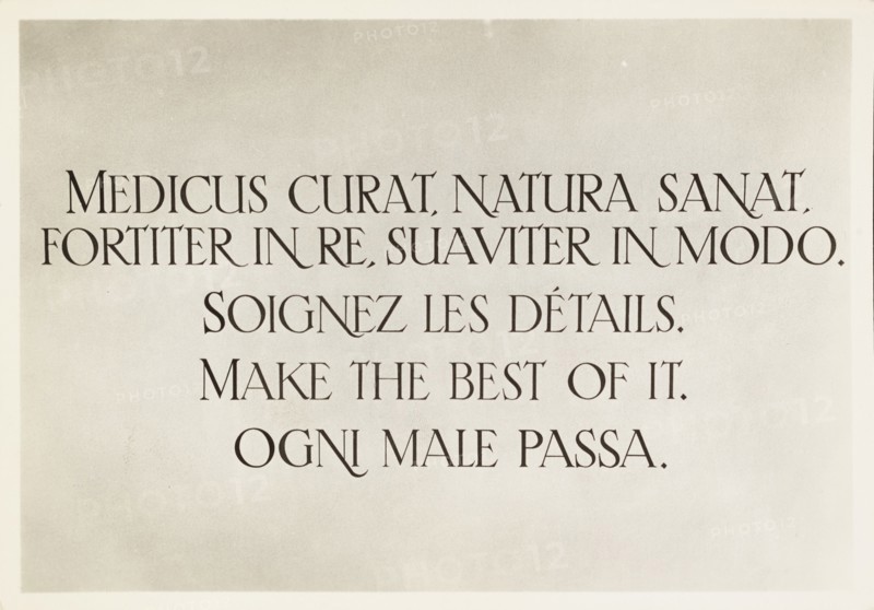 Card printed by Hendrik Nicolaas Werkman
