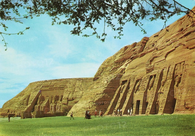 General View of The Temple Abu Simbel
