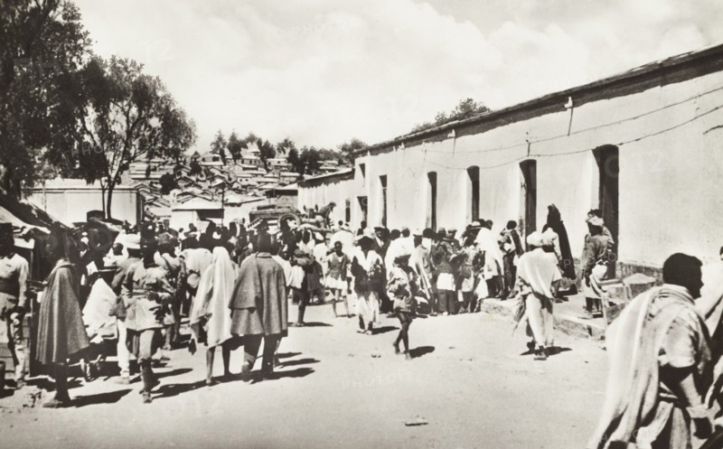 Asmara uno scorcio del mercato indigeno