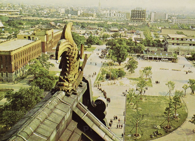 The Gold Dolphin Ornament of Osaka Castle