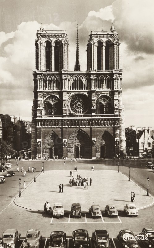 France, Paris, Notre Dame