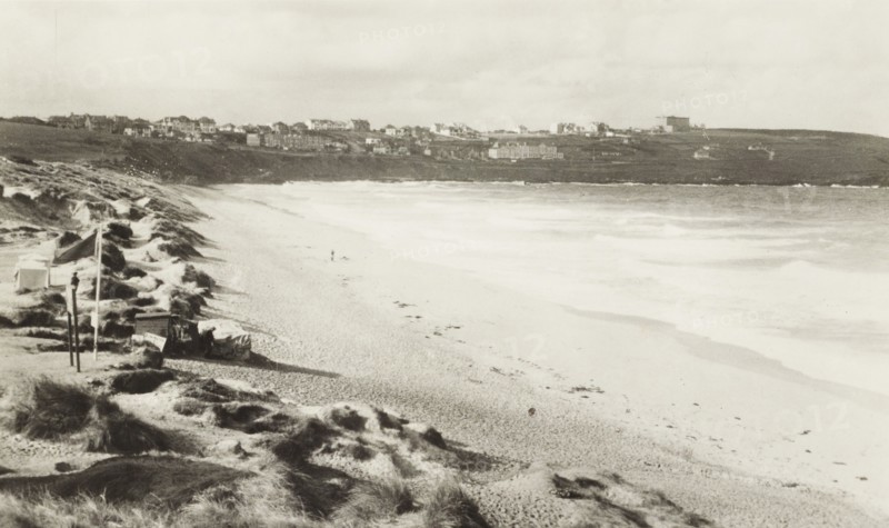 United Kingdom, Fistral Beach Newquay, 1955 circa