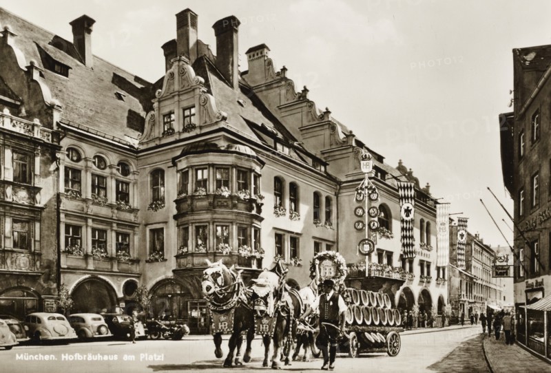 Germany, Munich Hofbrauhaus, The Royal Brewery