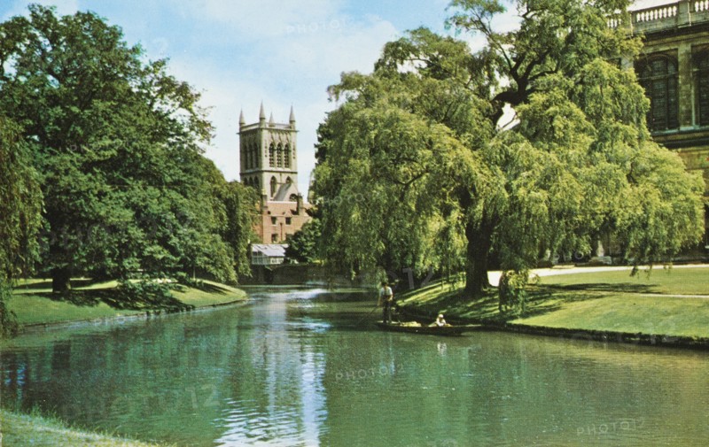 United Kingdom, Cambridge, River Cam and The Backs