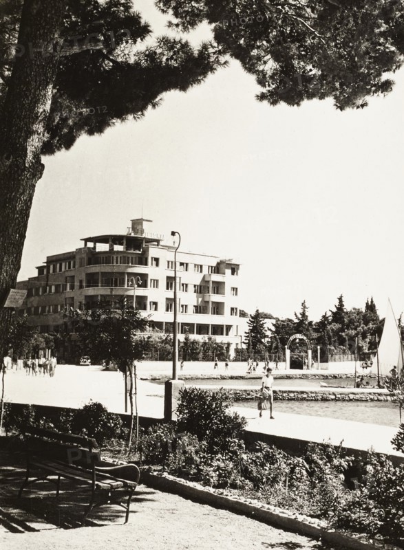 Croatia, Hotel Ilirija in Biograd na moru, old zadar