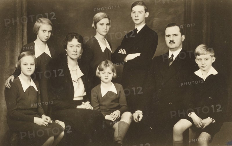 Portrait of The Luxembourg Grand Ducal family