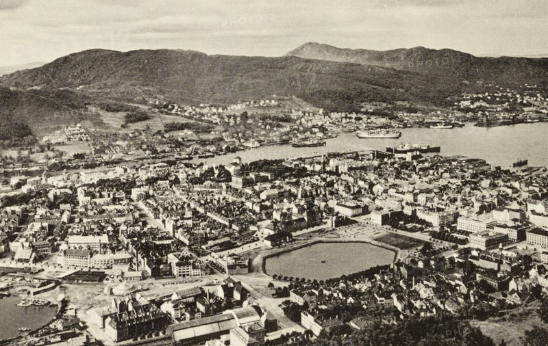 View of Bergen