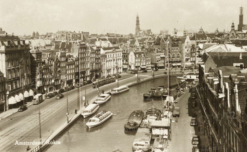 Amsterdam, Rokin canal, the Netherlands