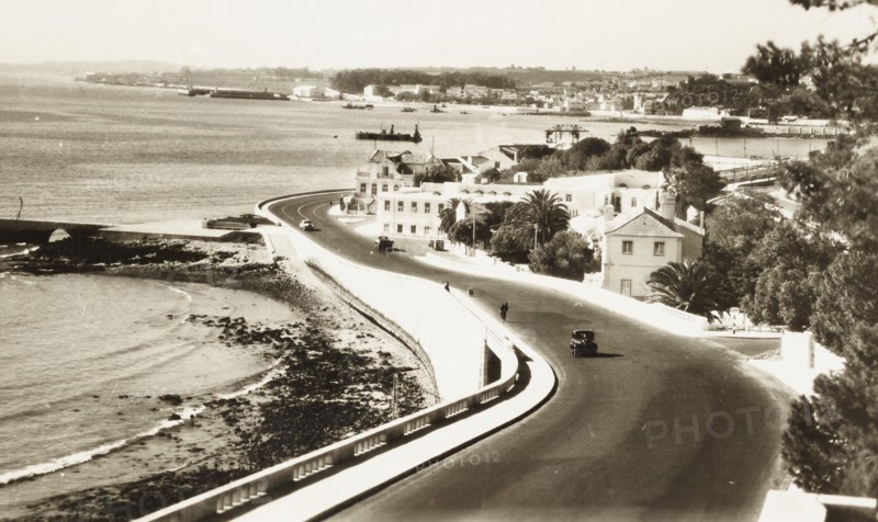 Portugal, Lisbon, coastal road