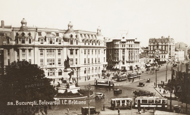 Bucharest, Boulevard Ion C Bratianu, Romania
