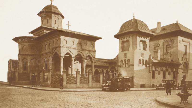 Bucharest, Stavropoleos Church, Romanian Brancovenesc architectural style