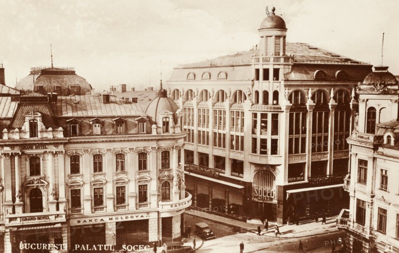 Romania, Bucharest, Socec Palace