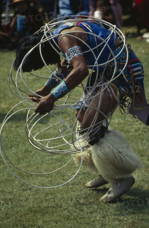 CANADA, American Indian, Hoop Dance