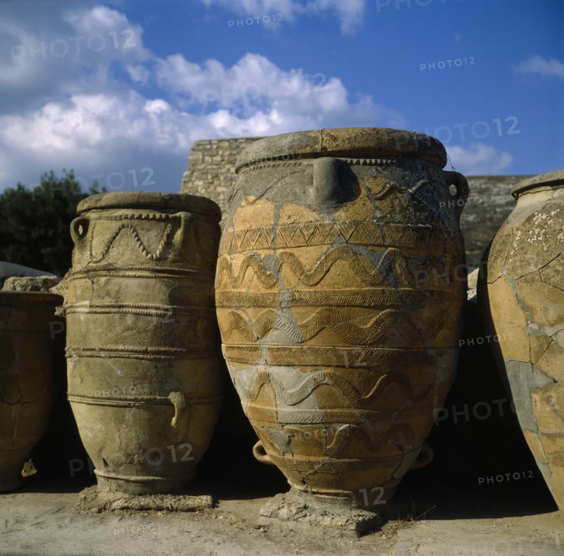 GREECE, Crete, Knossos.  Minoan Palace