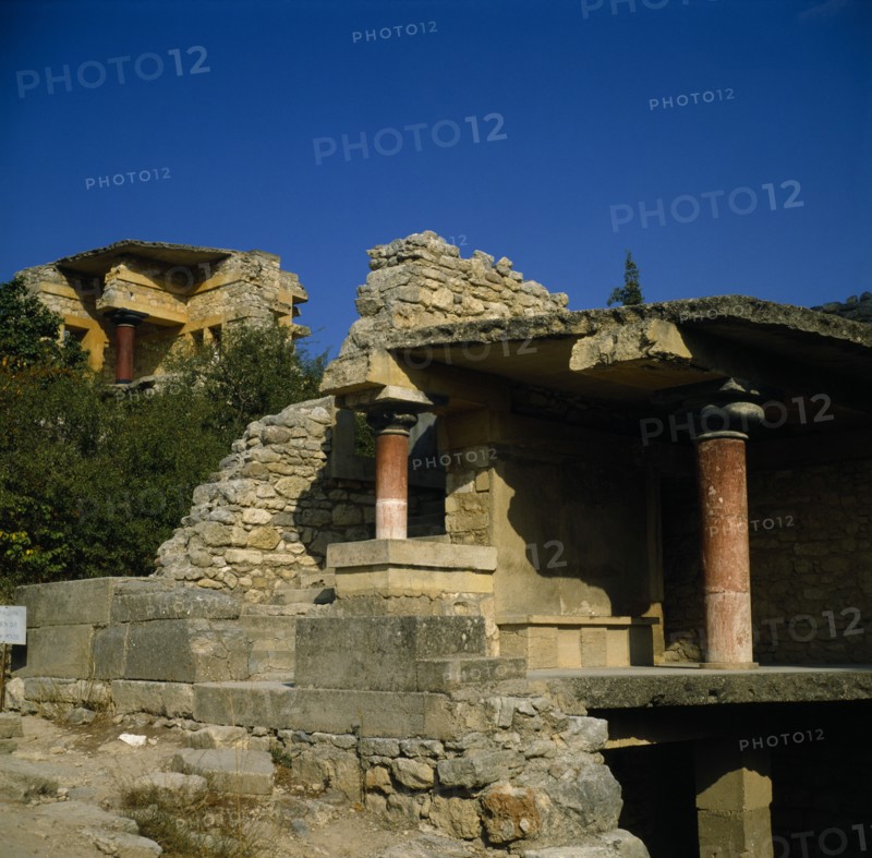 GREECE, Crete, Knossos.  Minoan Palace