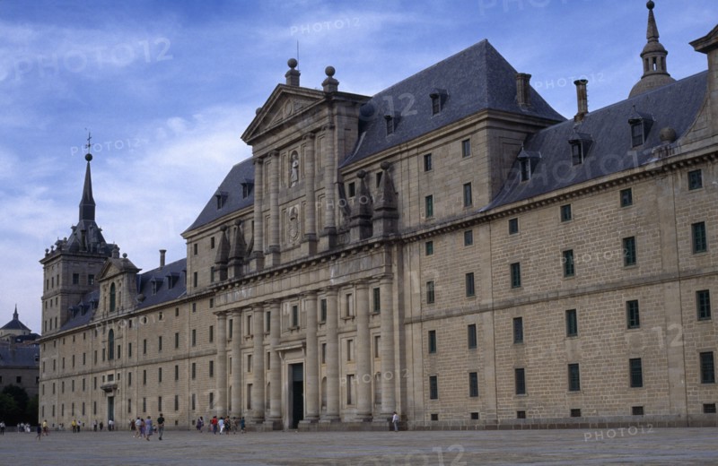 SPAIN, Madrid State, Escorial, Exterior of the Monastery