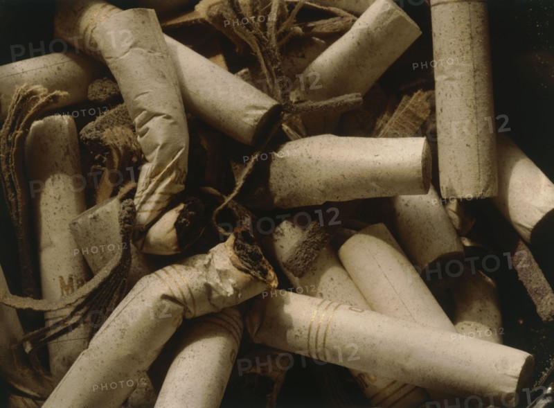 MEDICAL, Health, Smoking, Cigarette butts and matches