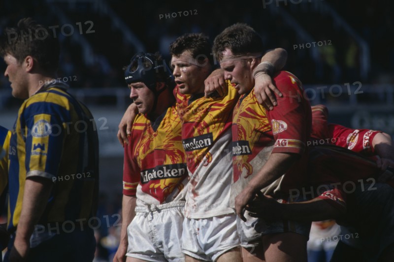 10036836  SPORT Ball Games Rugby Front row of the scrum