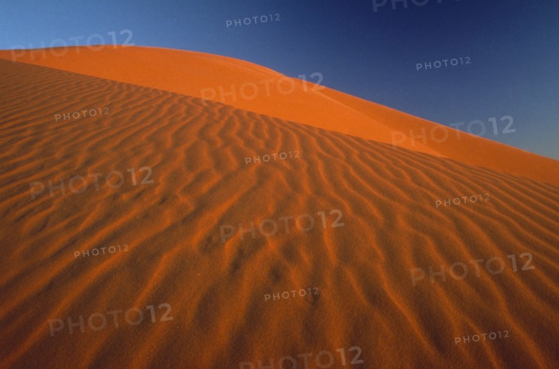 LIBYA , Landscape, Achan Ripples in Sand dunes