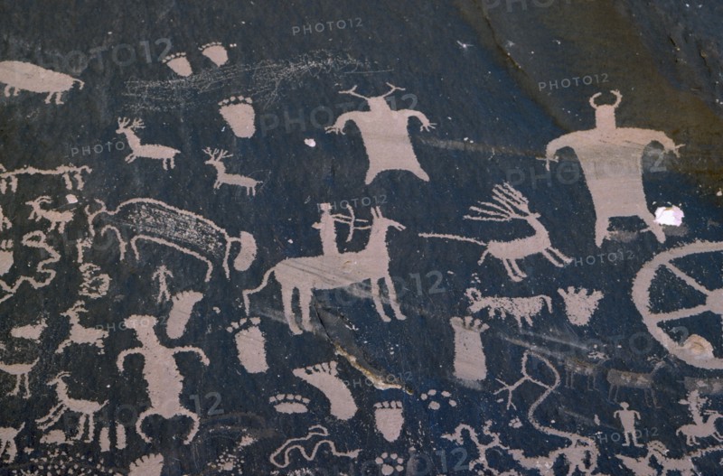USA, Arizona,  Petroglyphs