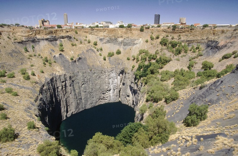 SOUTH AFRICA, Northern Cape , Kimberly, The Big Hole diamond mine and museum