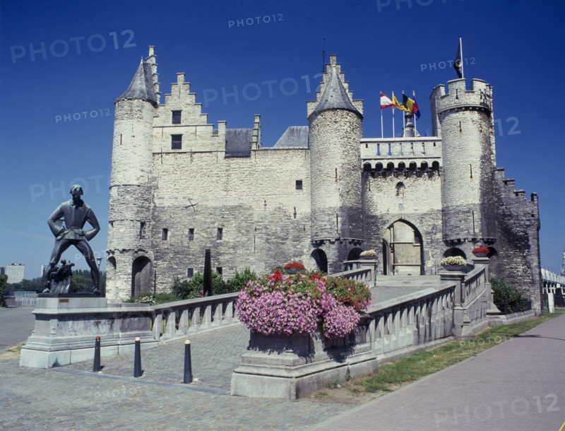 BELGIUM, Flemish Region, Antwerp, The Steen. Maritime Museum