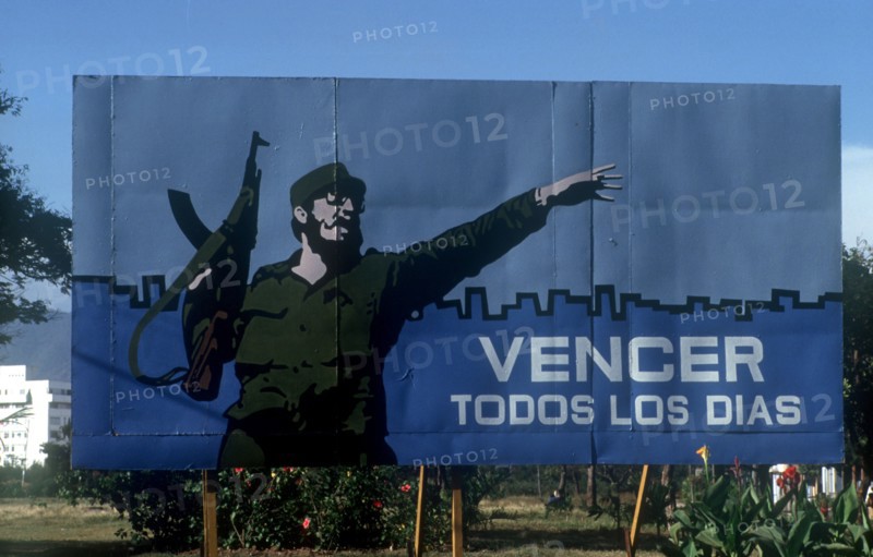 CUBA,  , Santiago, Political poster