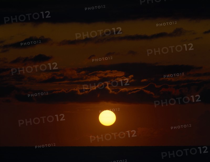 CLIMATE, Sunset, Sunset over water