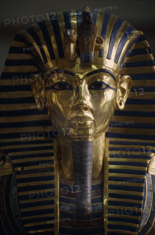 EGYPT,  , Cairo, Tutankhamun Death Mask in Cairo Museum