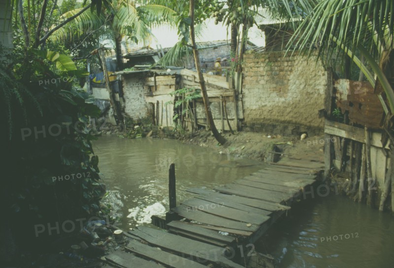 BRAZIL, Recife, Favela slum housing