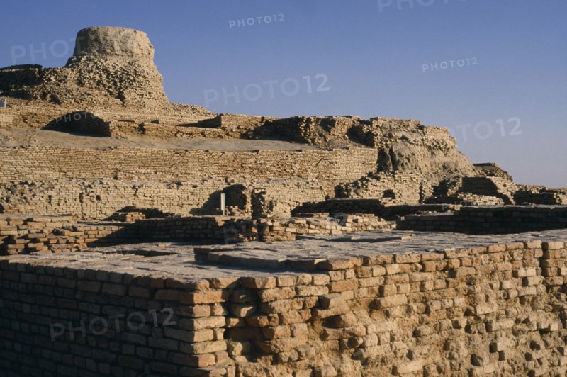 PAKISTAN, Sind, Mohenjodaro, Archaeological site of ancient civilisation exhisting between 2500 BC and c. 1700 BC