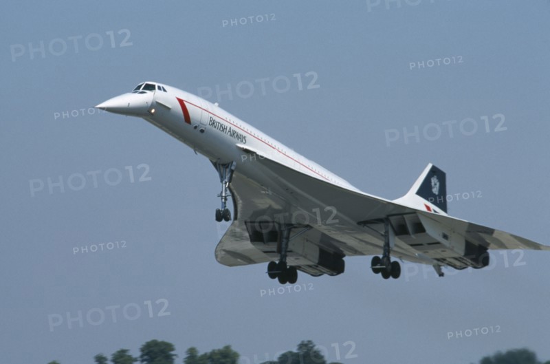 TRANSPORT, Air, Concorde, British Airways Concorde Landing
