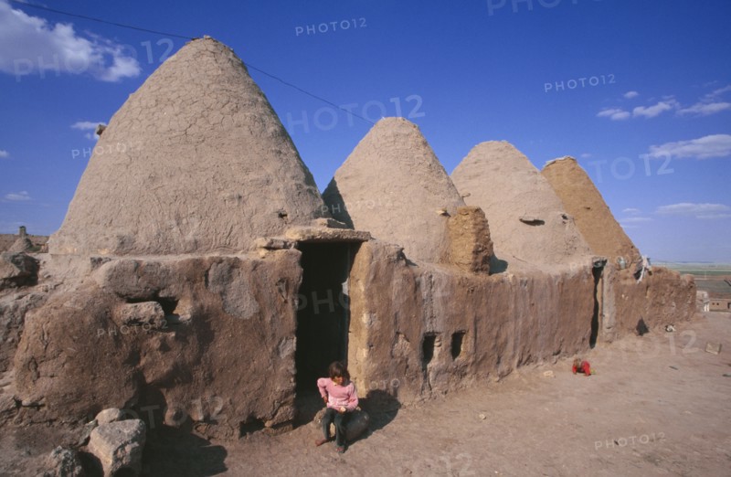 TURKEY, Harran, Beehive mud houses