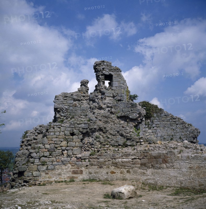 WALES, Flintshire, Caergwrle, Caergwrle Castle Ruins