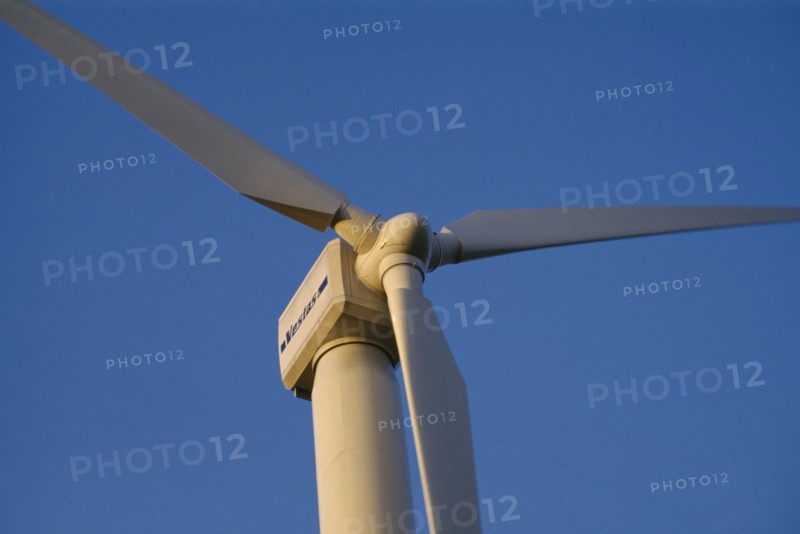 POWER, Alternative, Wind, Wind turbine at wind farm in Yorkshire.