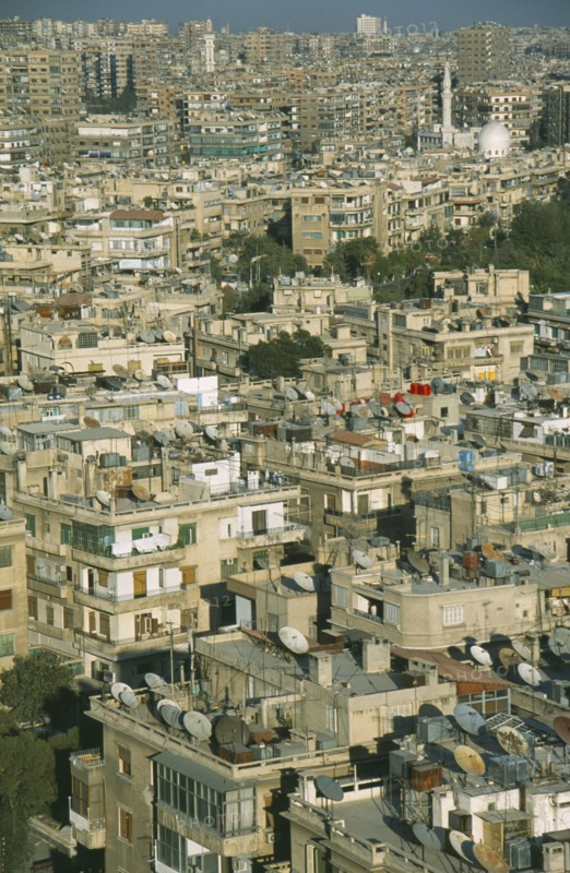 SYRIA, South, Damascus, View over the city.