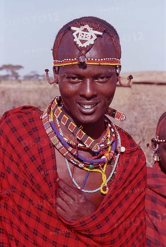 KENYA, Tribal People, Maasai man