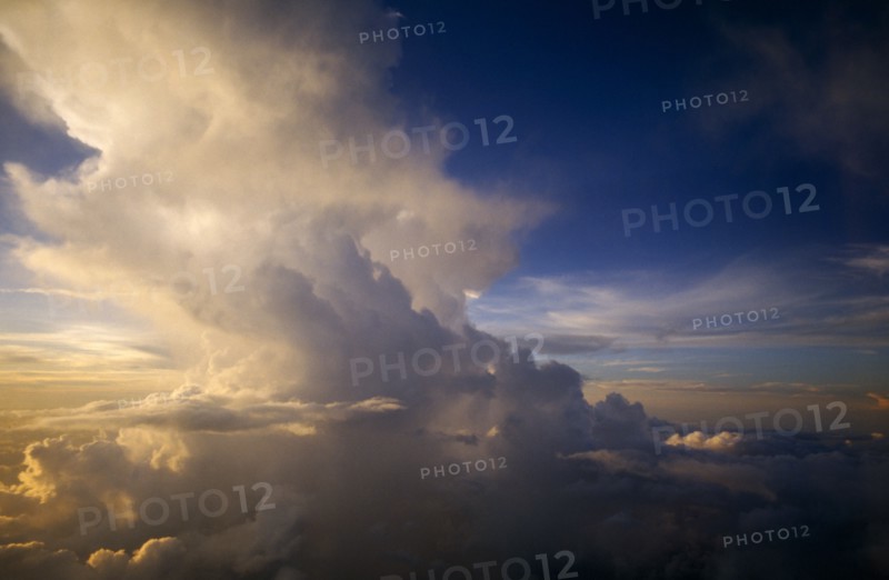 WEATHER, Climate, Clouds, Caribbean storm clouds.