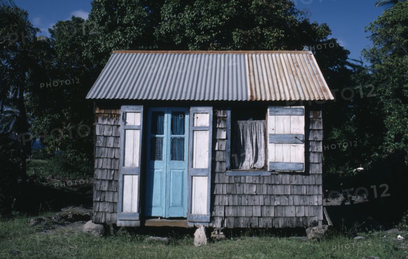 WEST INDIES, Anguilla, Rural housing.